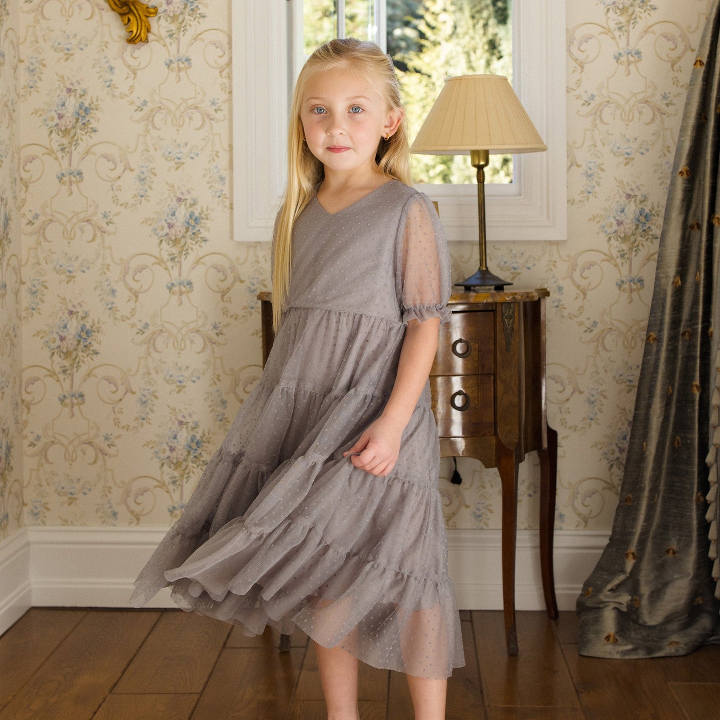 Noralee Dottie Dress - French Blue