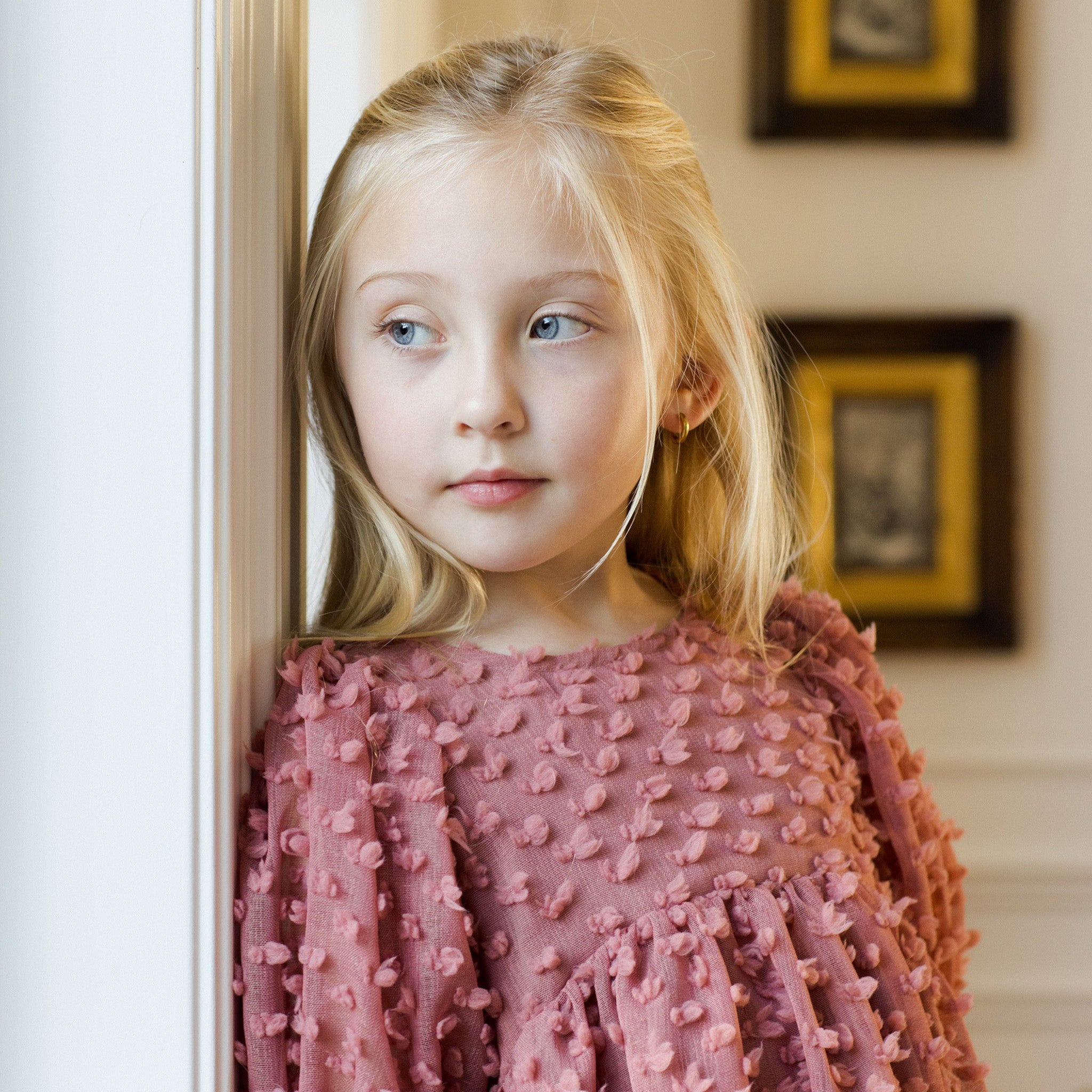 Noralee Luna Dress - Raspberry | The Baby Cubby