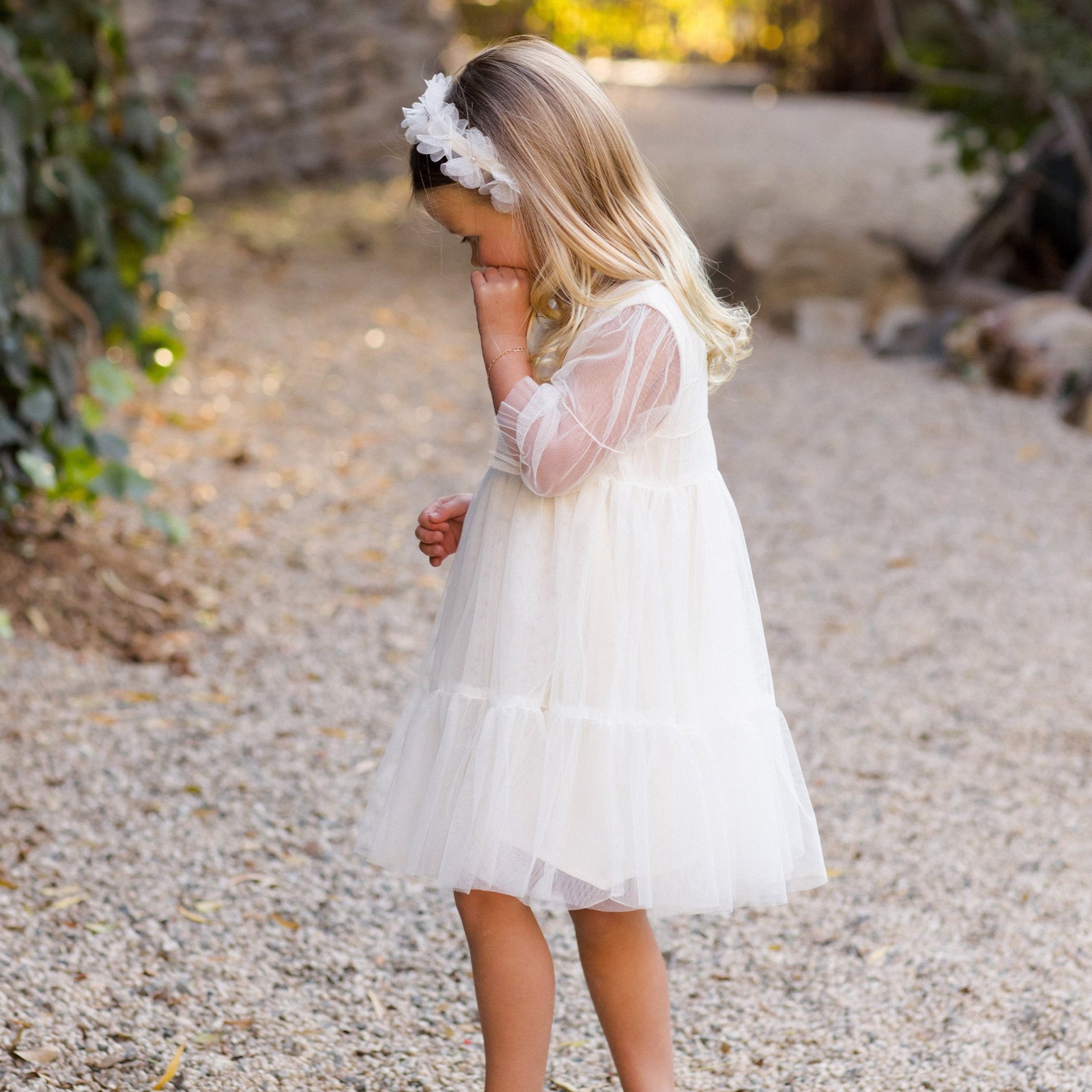 Noralee Coralie Dress - Ivory | The Baby Cubby