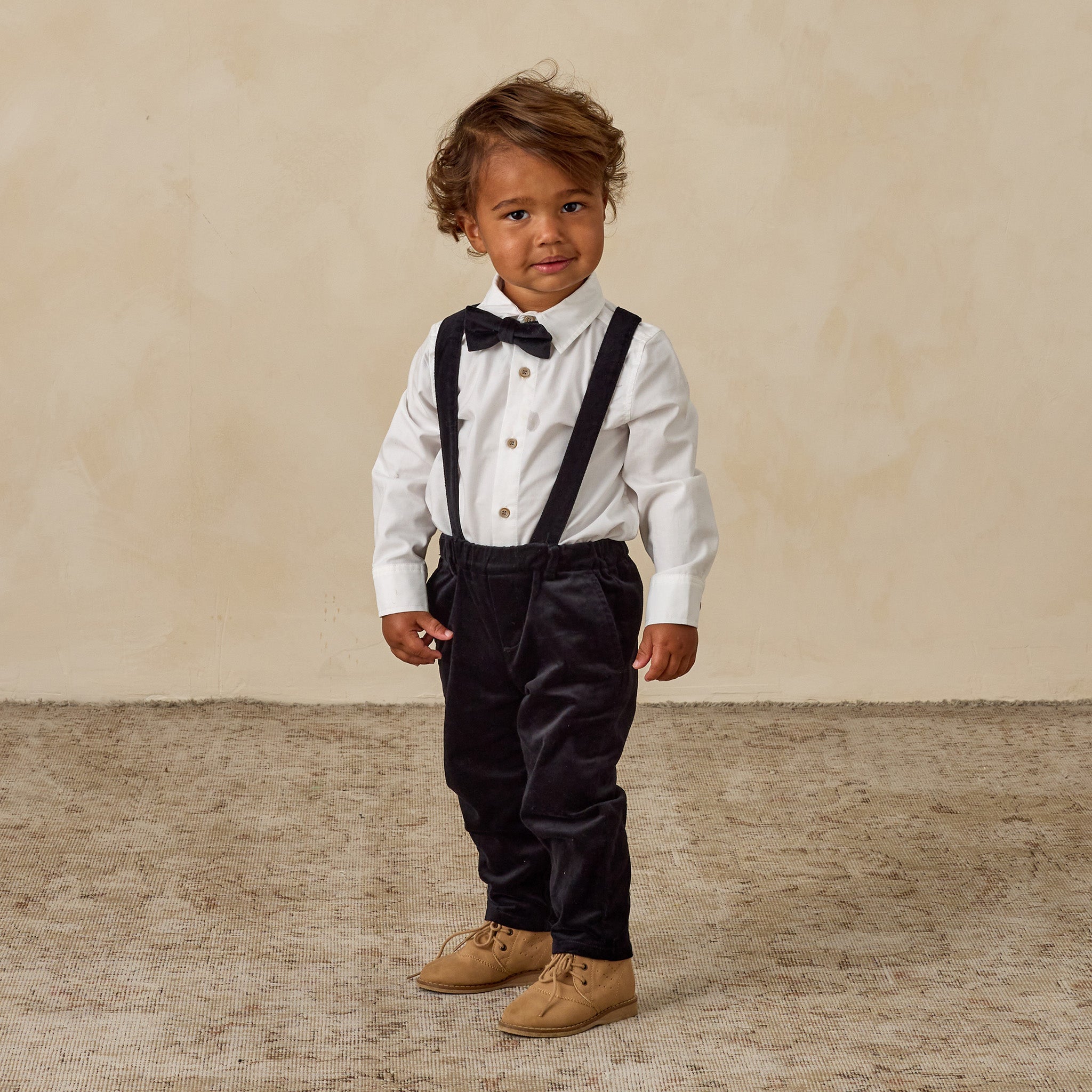 Noralee Suspender Pant - Black | The Baby Cubby