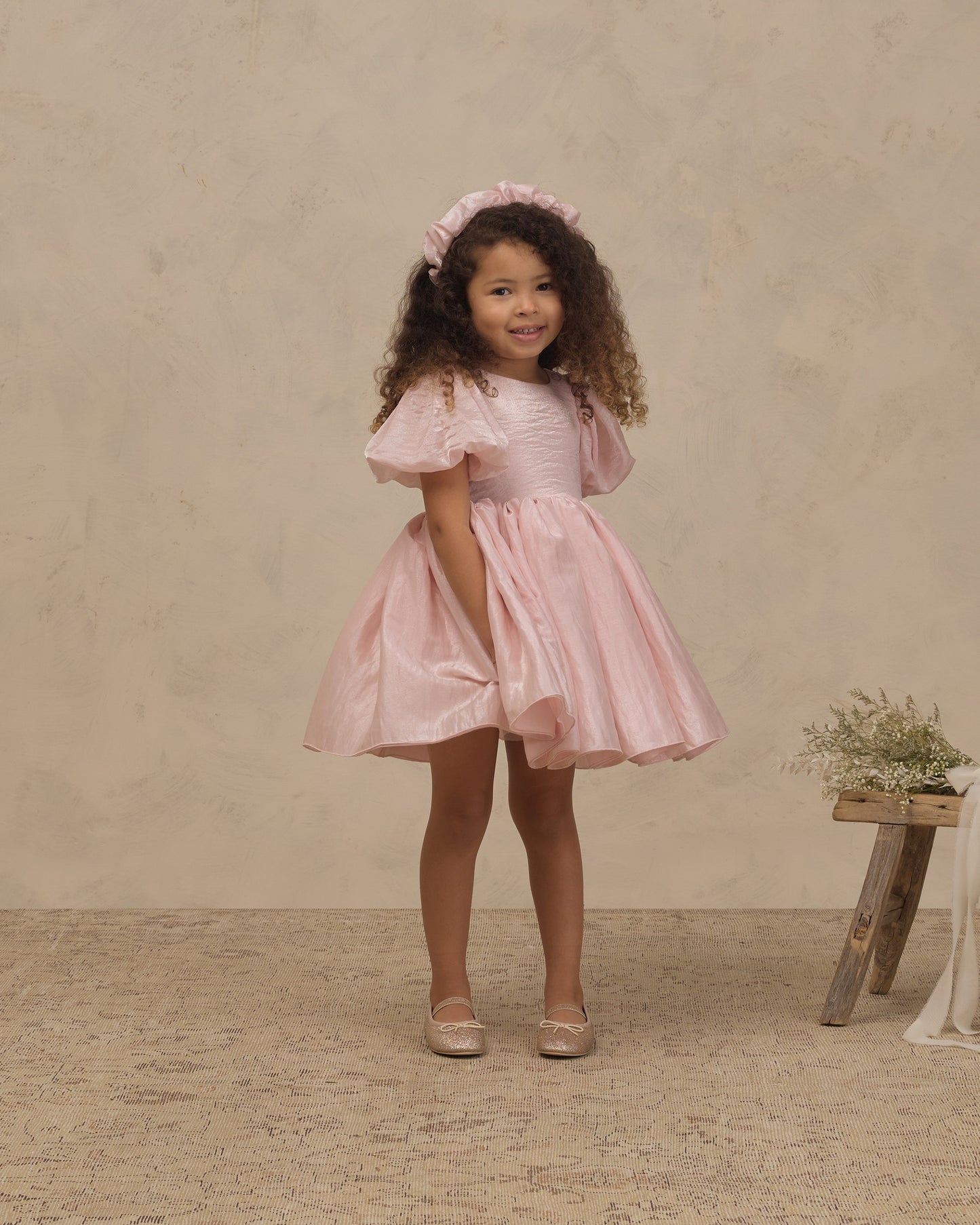 Noralee Sofia Dress - Rose Shimmer