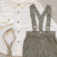 Noralee Suspender Pant - Eucalyptus