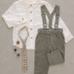 Noralee Suspender Pant - Eucalyptus