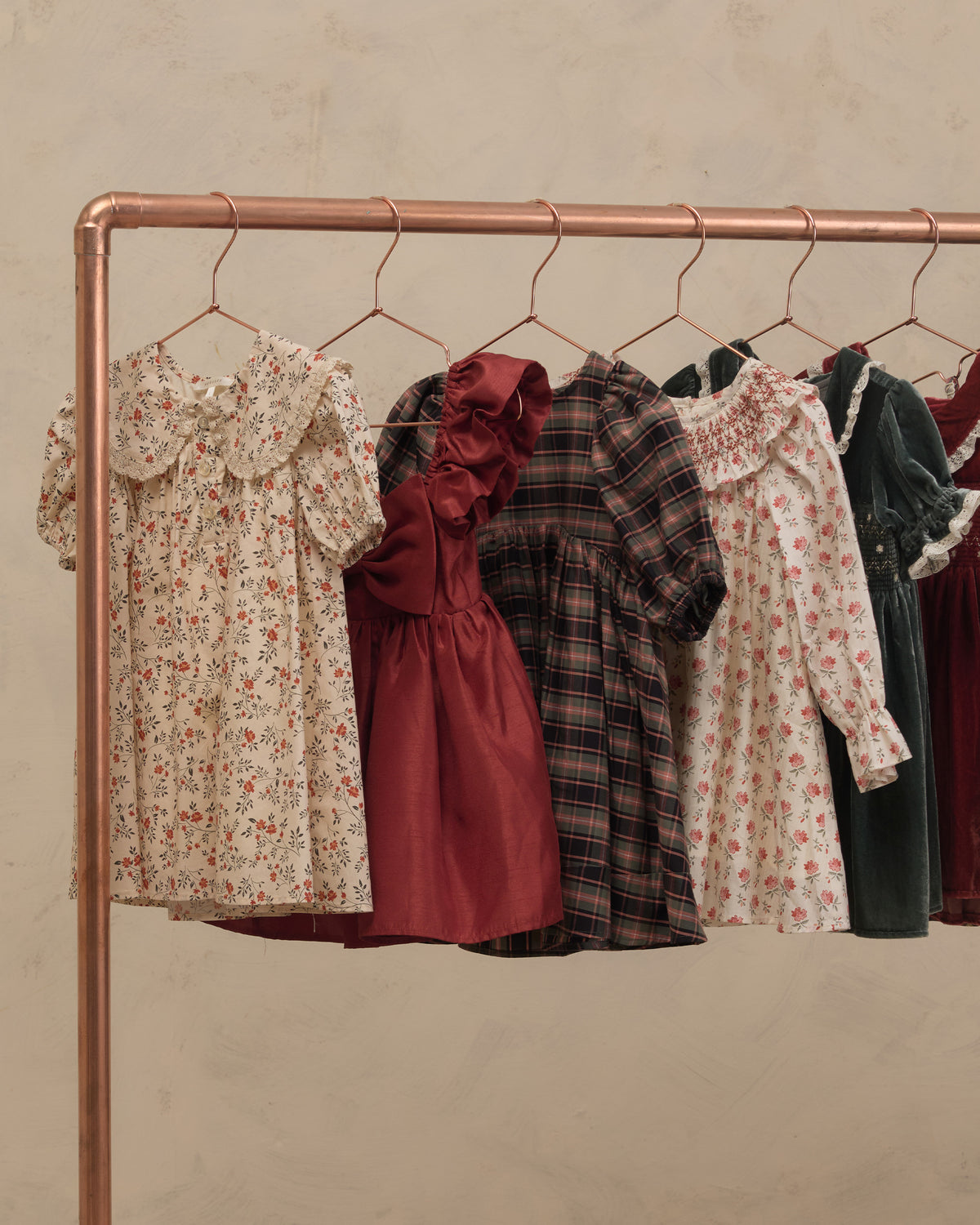 Noralee Madeline Dress - Ruby