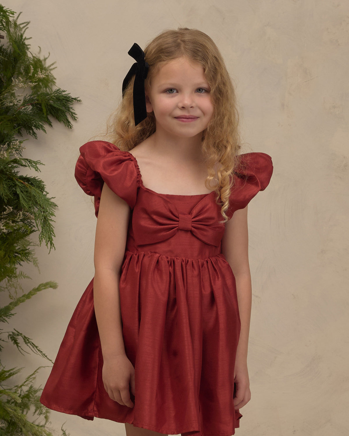 Noralee Madeline Dress - Ruby