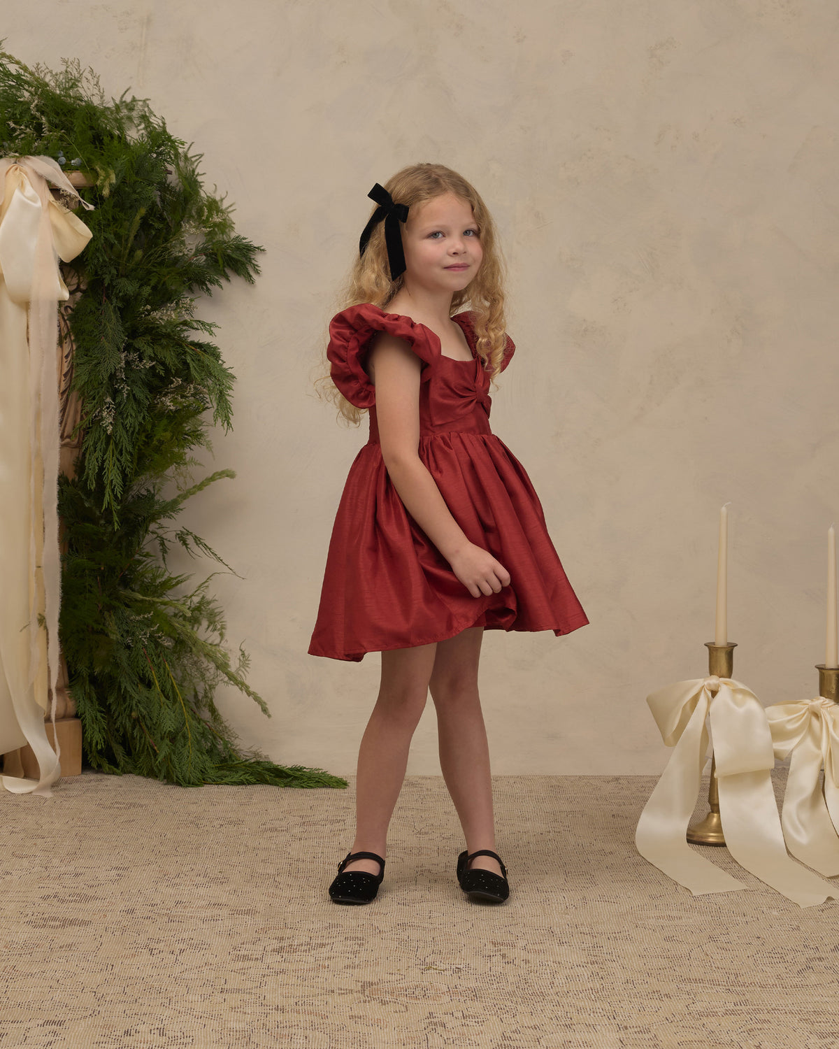 Noralee Madeline Dress - Ruby