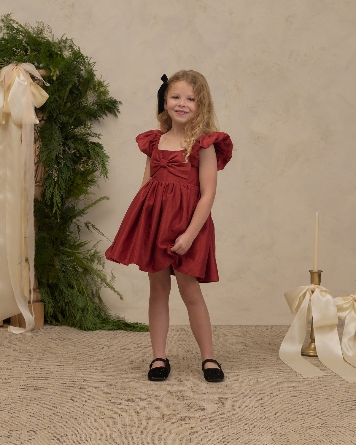 Noralee Madeline Dress - Ruby