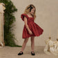 Noralee Madeline Dress - Ruby