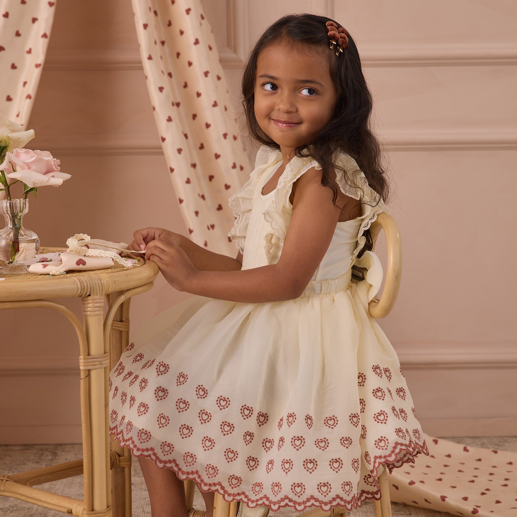 Noralee Provence Dress - Ivory | The Baby Cubby