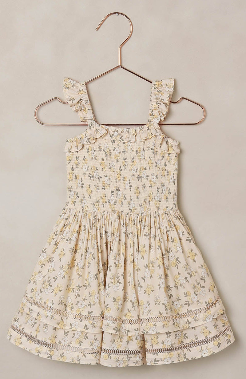 Lemon Meadow Birdie Dress 8Y