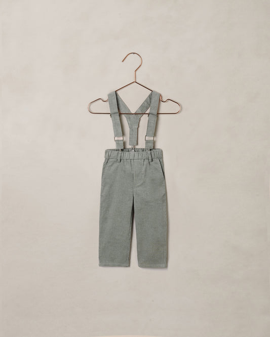Noralee Suspender Pant - Eucalyptus