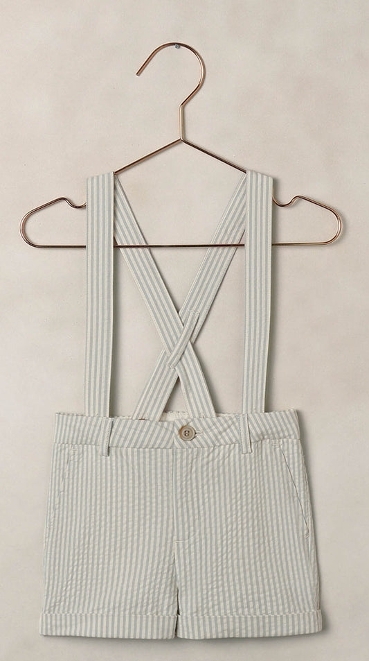 Noralee Suspender Short - Sky Stripe