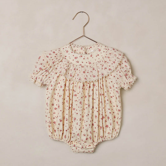 Noralee Eva Romper - Red Floral