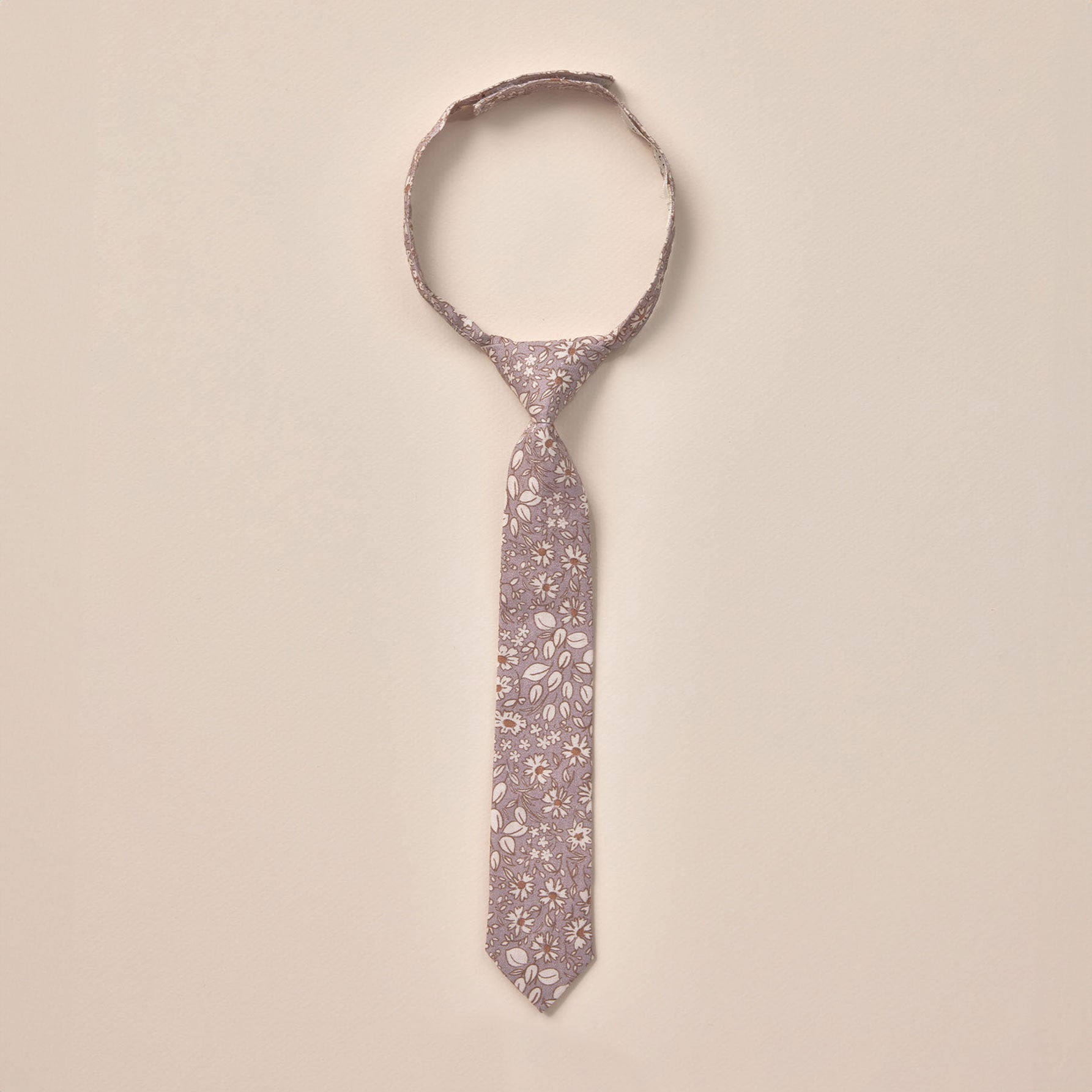 Noralee Skinny Tie - Lavender Bloom