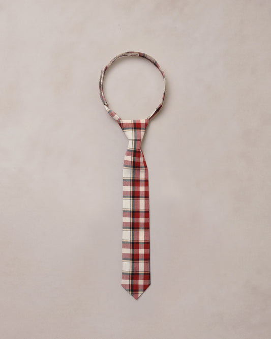 Noralee Skinny Tie - Holiday Tartan