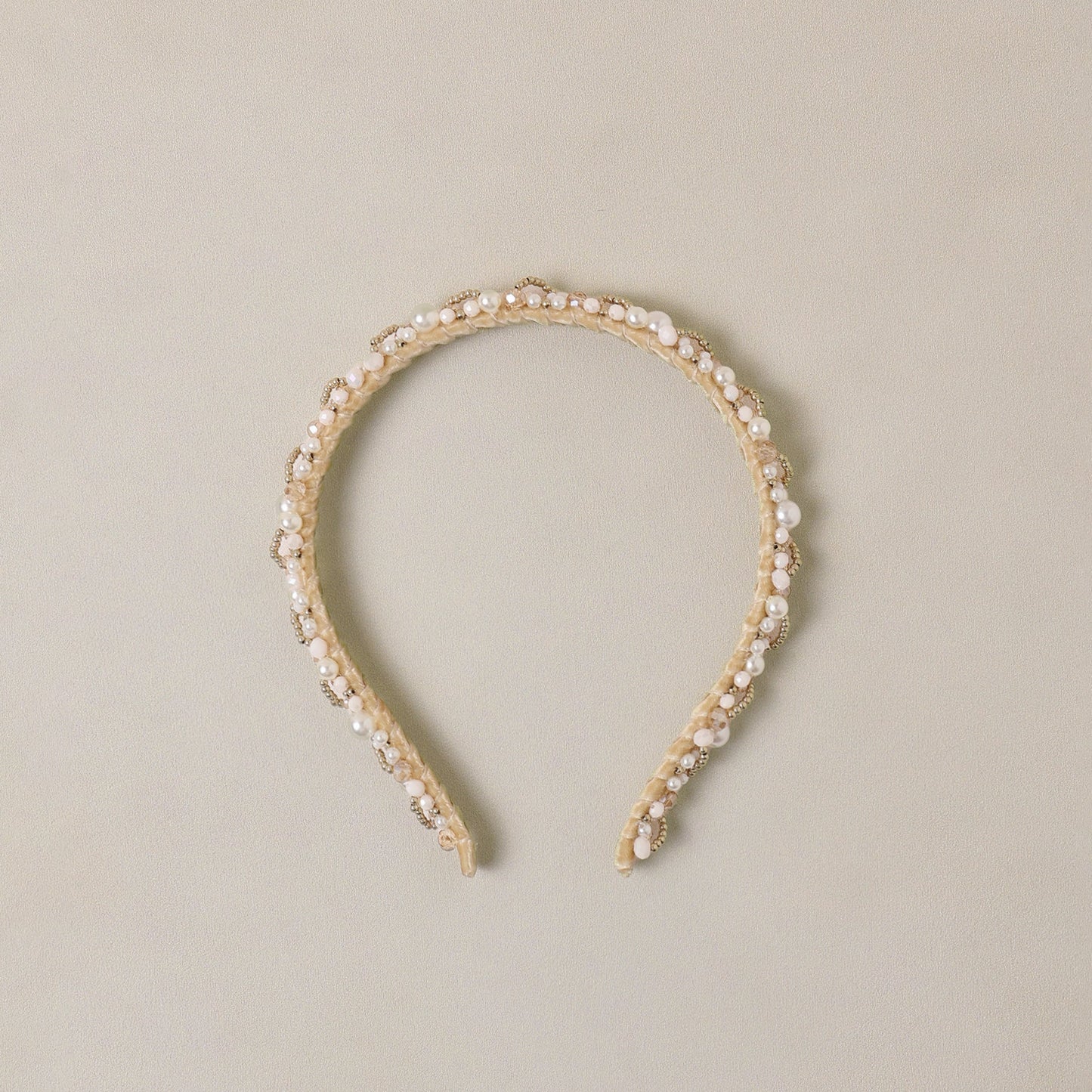 Noralee Pearl Headband - Ivory