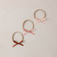 Noralee Baby Bow Headbands - Blush Red Pink