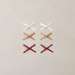 Noralee Mini Satin Ribbon Bows - Spice, Ivory, Gold