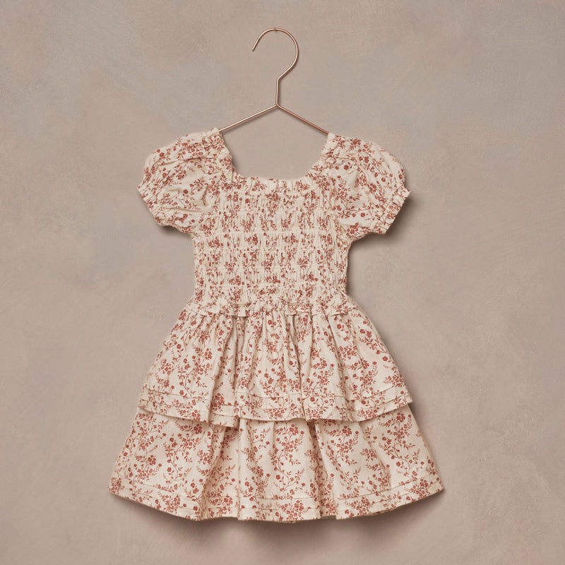 Noralee Cosette Dress - Vines - Berry / Natural