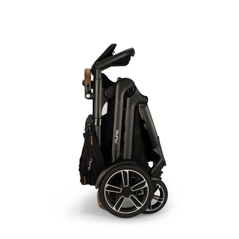 Nuna DEMI Next Stroller and PIPA Urbn Car Seat Travel System - Caviar