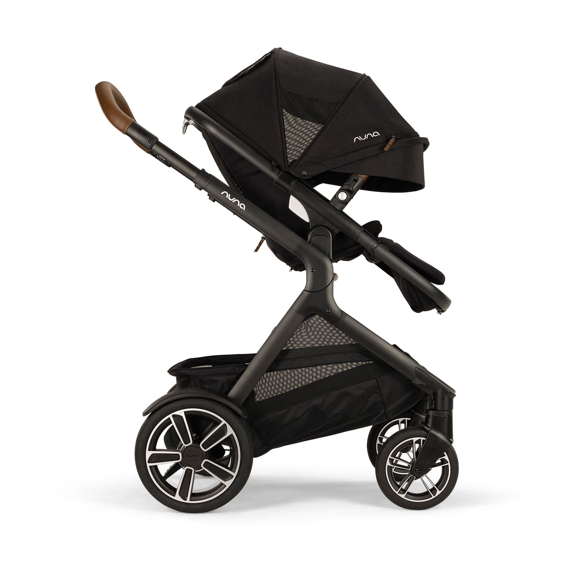 Nuna DEMI Next Stroller and PIPA Urbn Car Seat Travel System - Caviar
