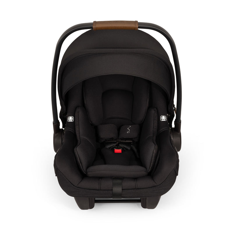 Nuna PIPA Aire RX Infant Car Seat with RELX Base - Caviar