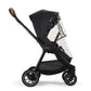 Nuna TRIV Series Rain Cover - Black and Clear