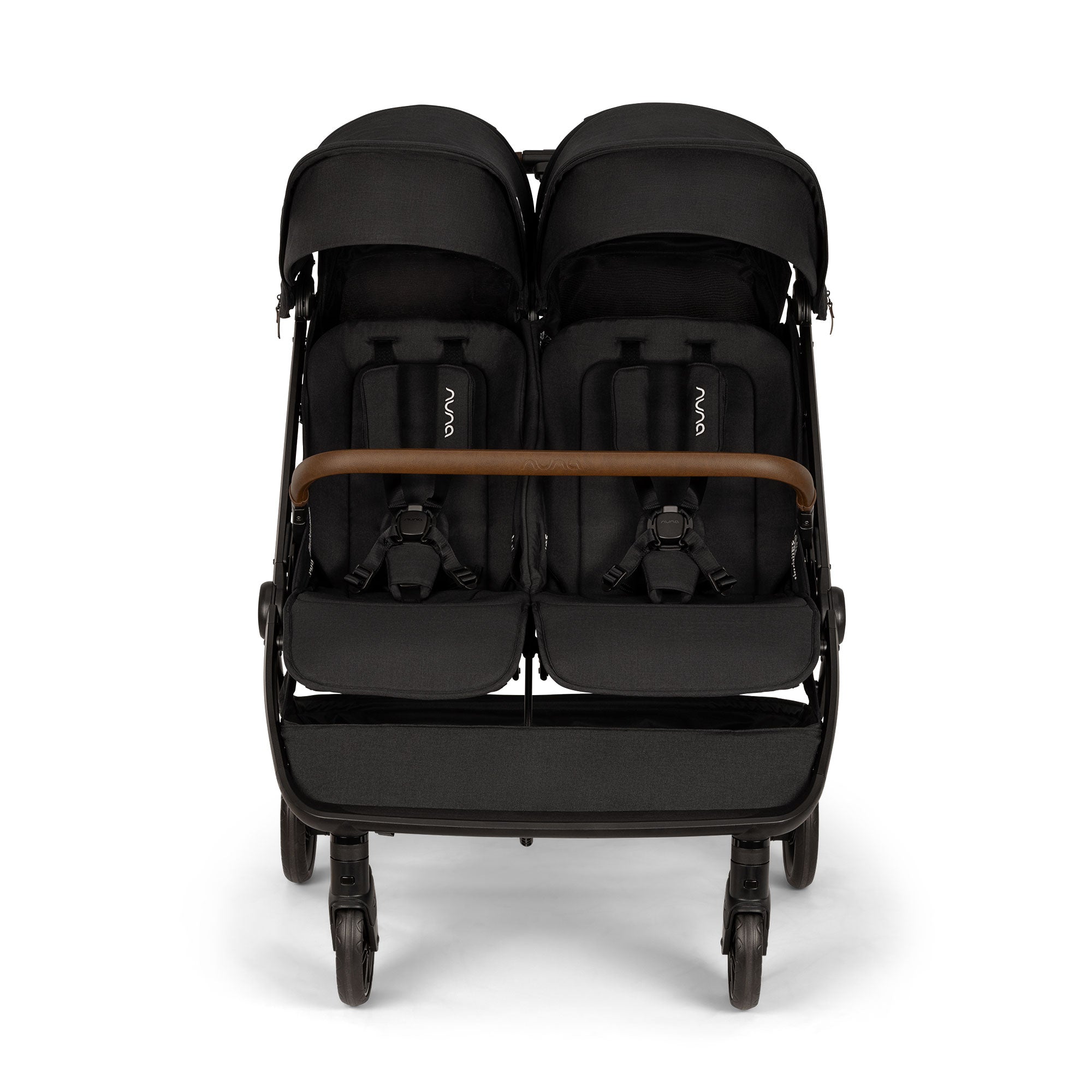 nuna trvl dubl キャビア Nuna TRVL Dubl Stroller | The Baby Cubby