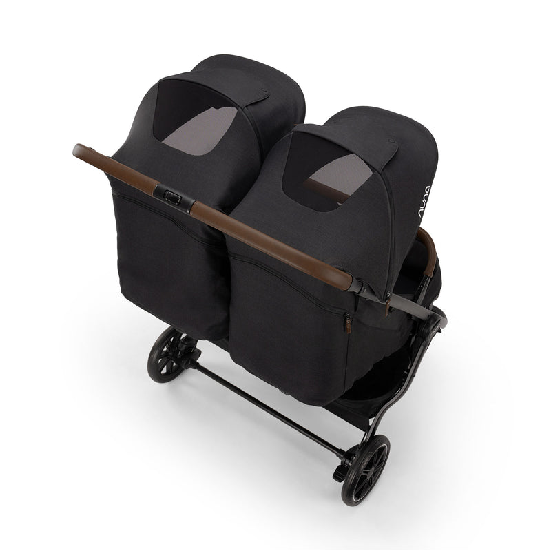 nuna double car seat stroller Nuna TRVL Dubl Stroller