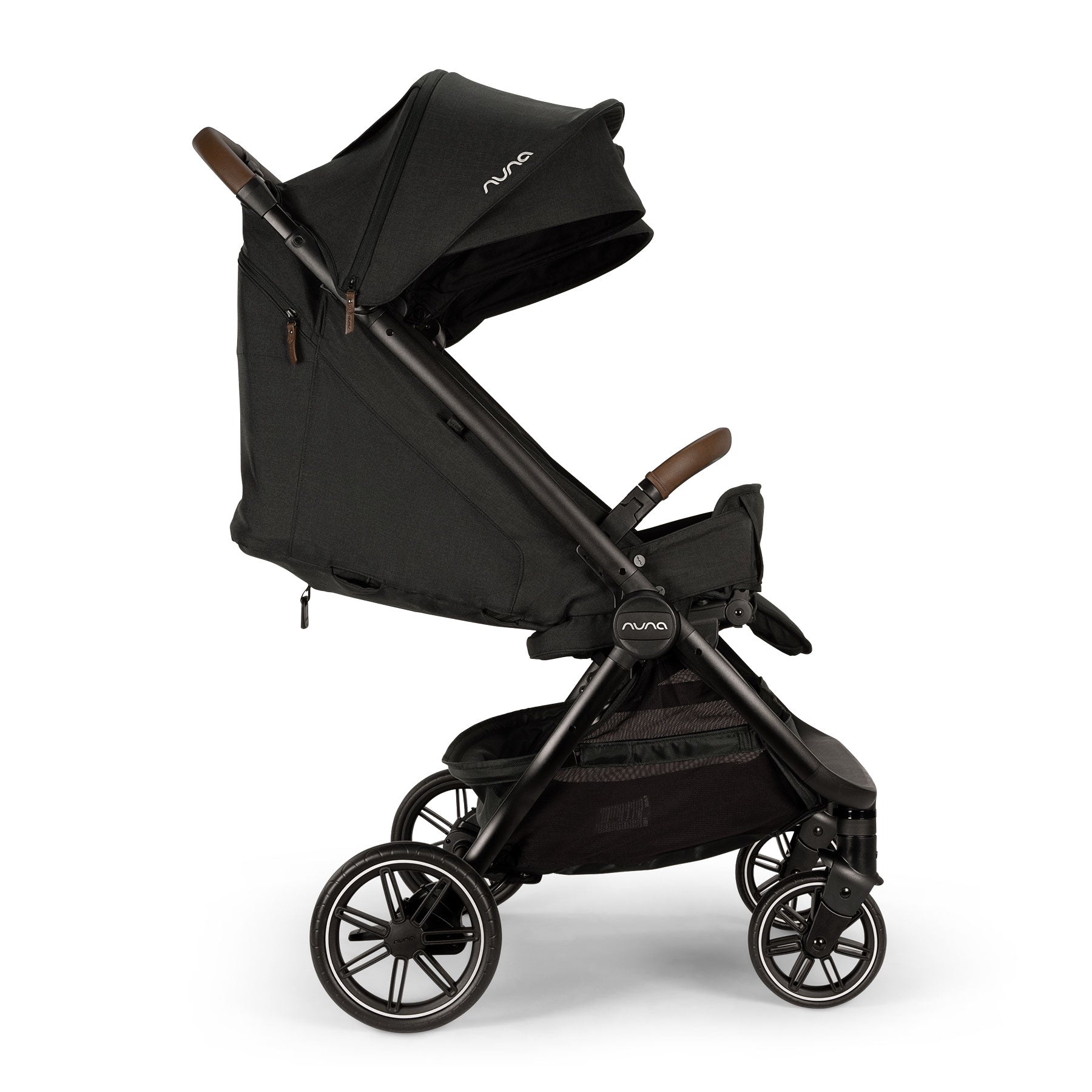 nuna trvl dubl キャビア Nuna TRVL Dubl Stroller | The Baby Cubby