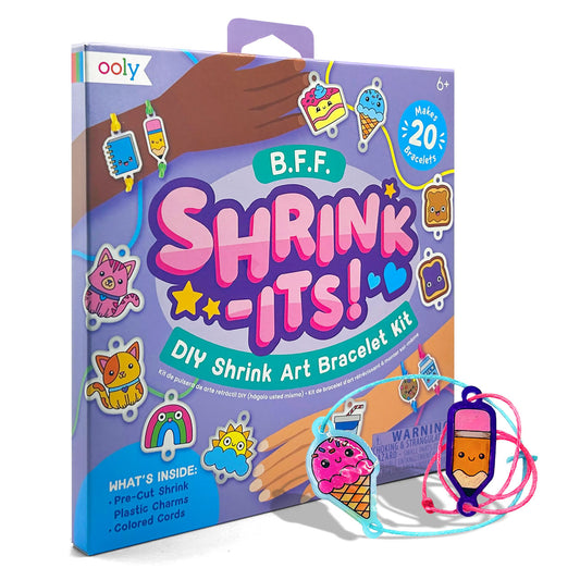 OOLY Shrink-its! DIY Shrink Art Kit - BFF Bracelet