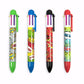 OOLY 6-Colored Click Pen - Comic Attack