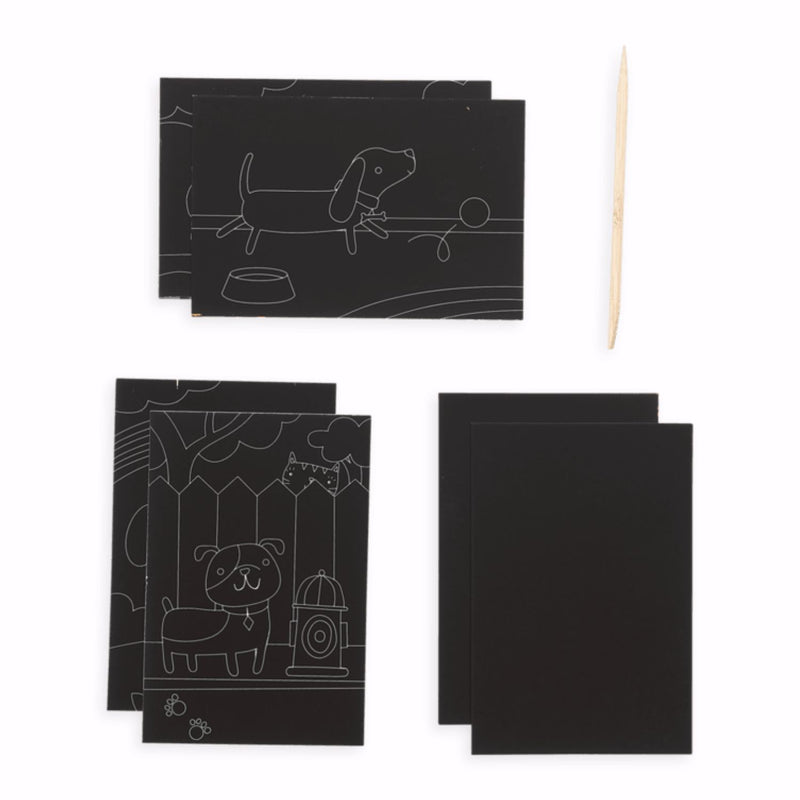 OOLY Mini Scratch and Scribble Art Kit 