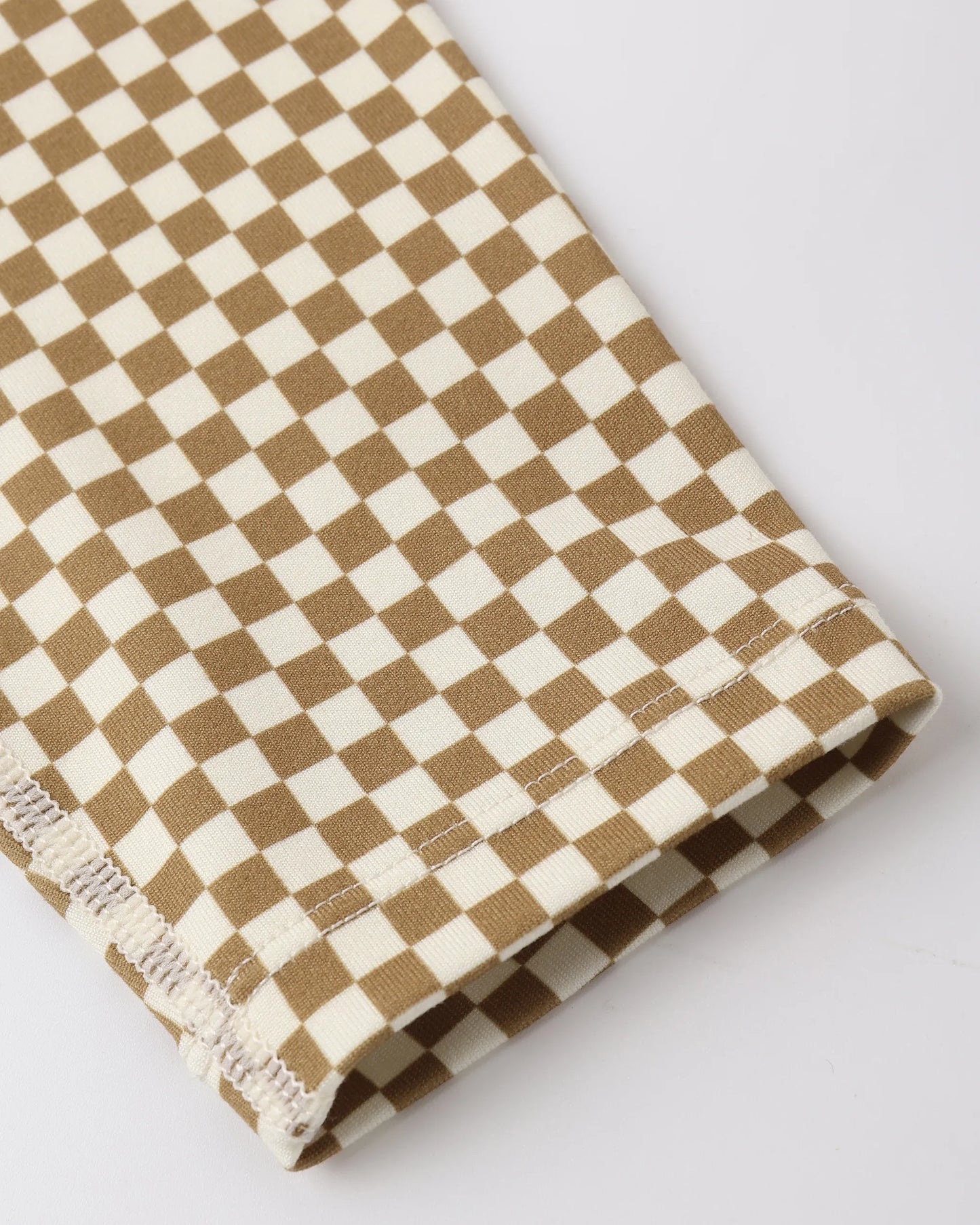 Rylee and Cru Boys Rashguard Set - Ocre Check