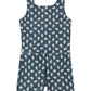 Rylee and Cru Malibu Bodysuit - Blue Blooms