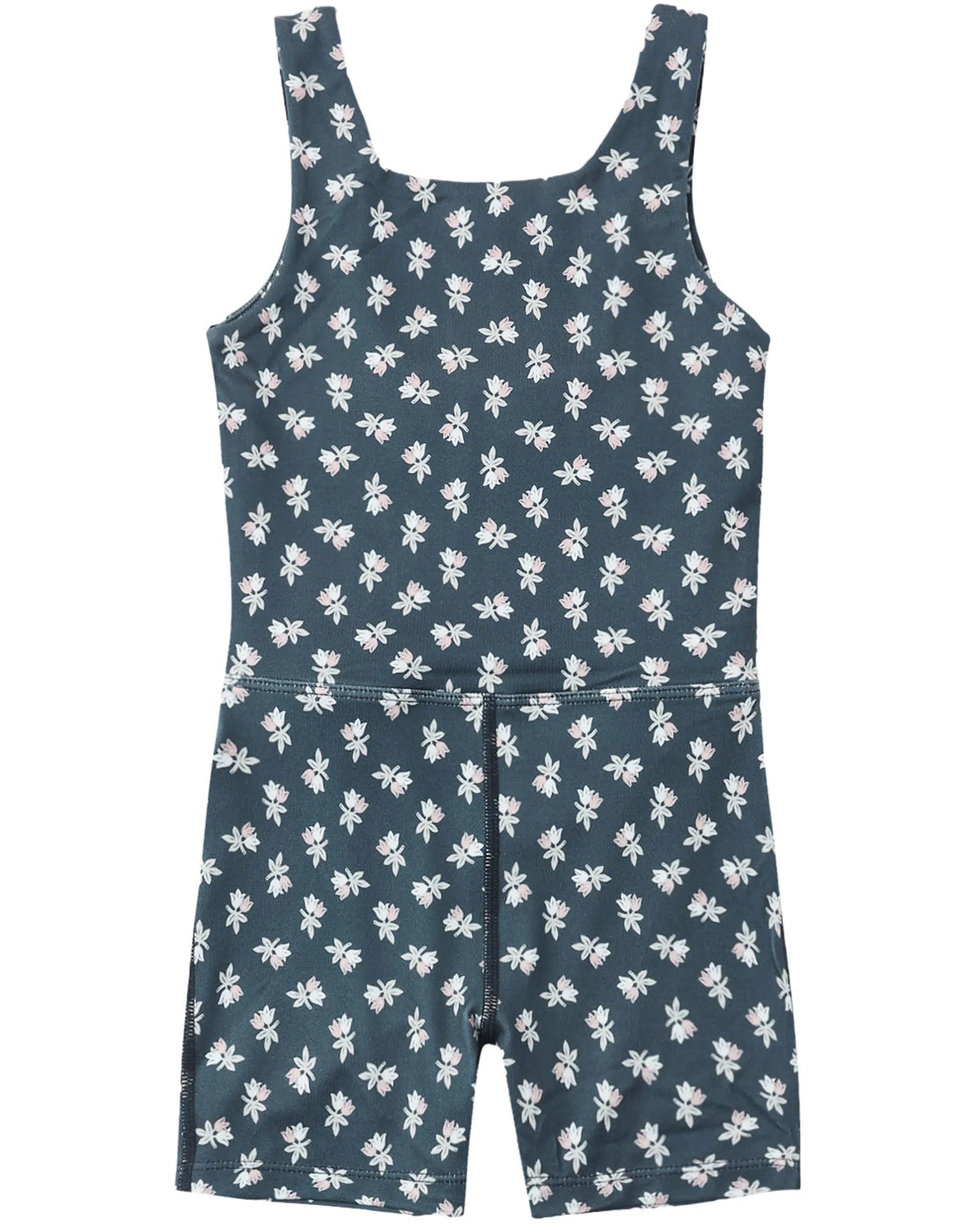 Rylee and Cru Malibu Bodysuit - Blue Blooms