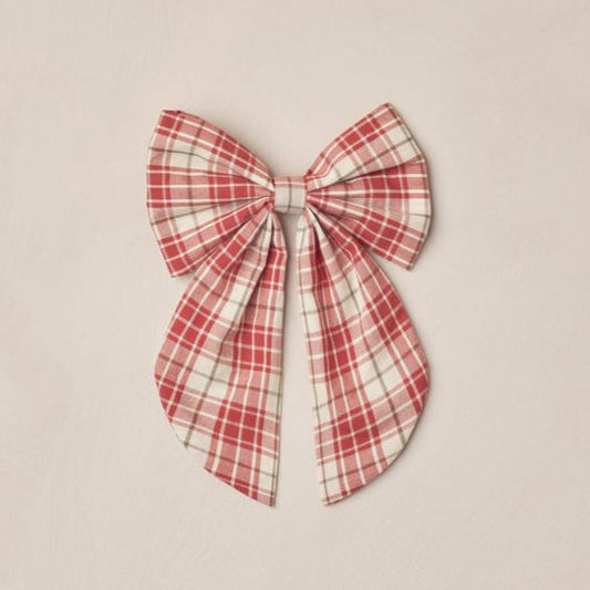 Noralee Everly Bow - Holiday Tartan