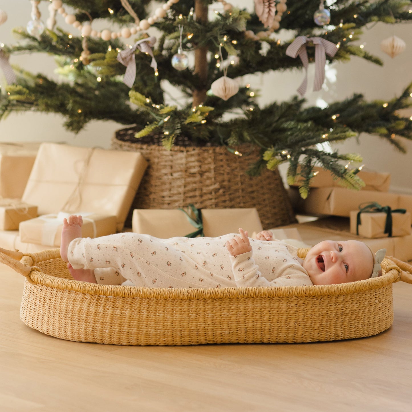 Quincy Mae Pointelle Long John - Holly Berry