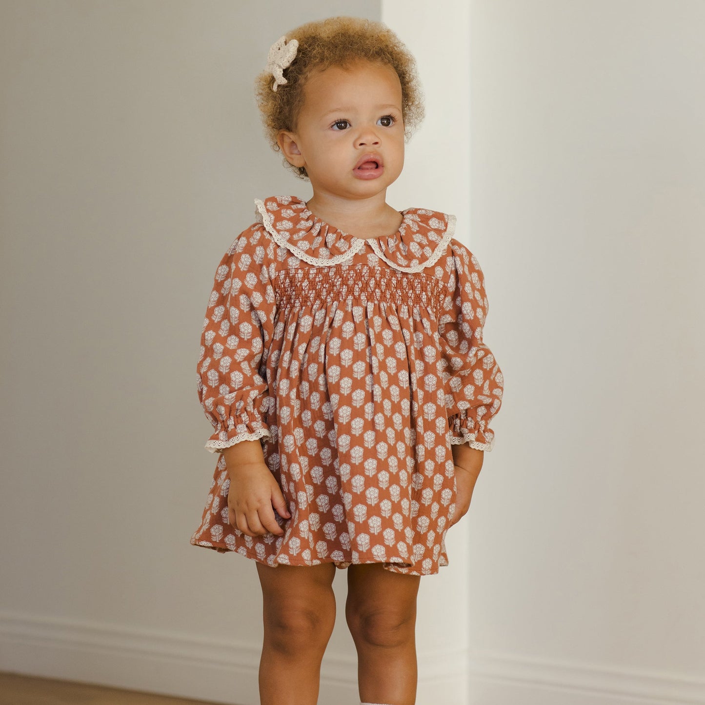 Quincy Mae Callie Dress - Holiday Fleur