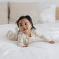 Quincy Mae Zip Long Sleeve Sleeper Footie - Floral Vine
