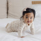 Quincy Mae Zip Long Sleeve Sleeper Footie - Floral Vine