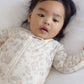 Quincy Mae Zip Long Sleeve Sleeper Footie - Floral Vine