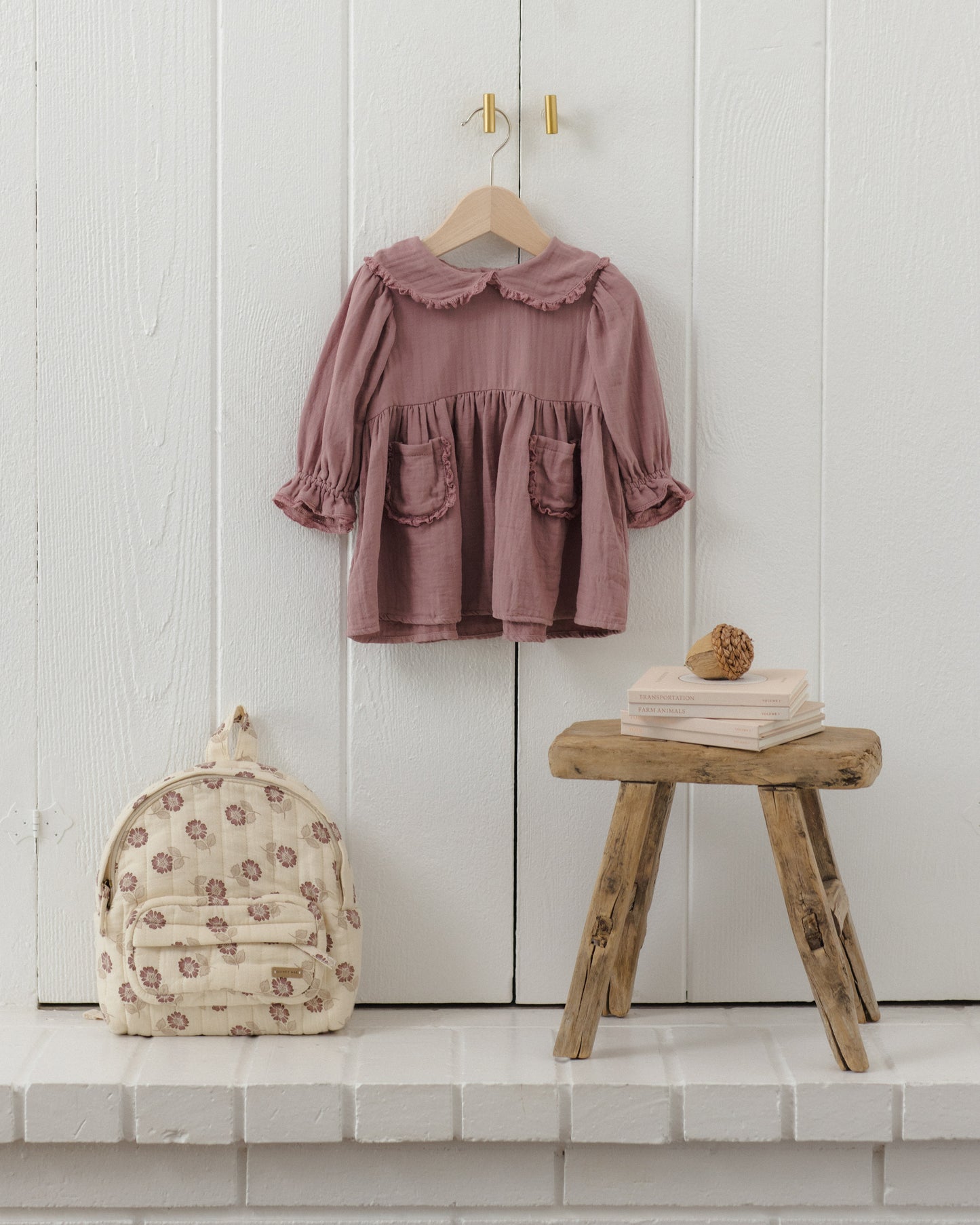Quincy Mae Marisol Dress - Mulberry