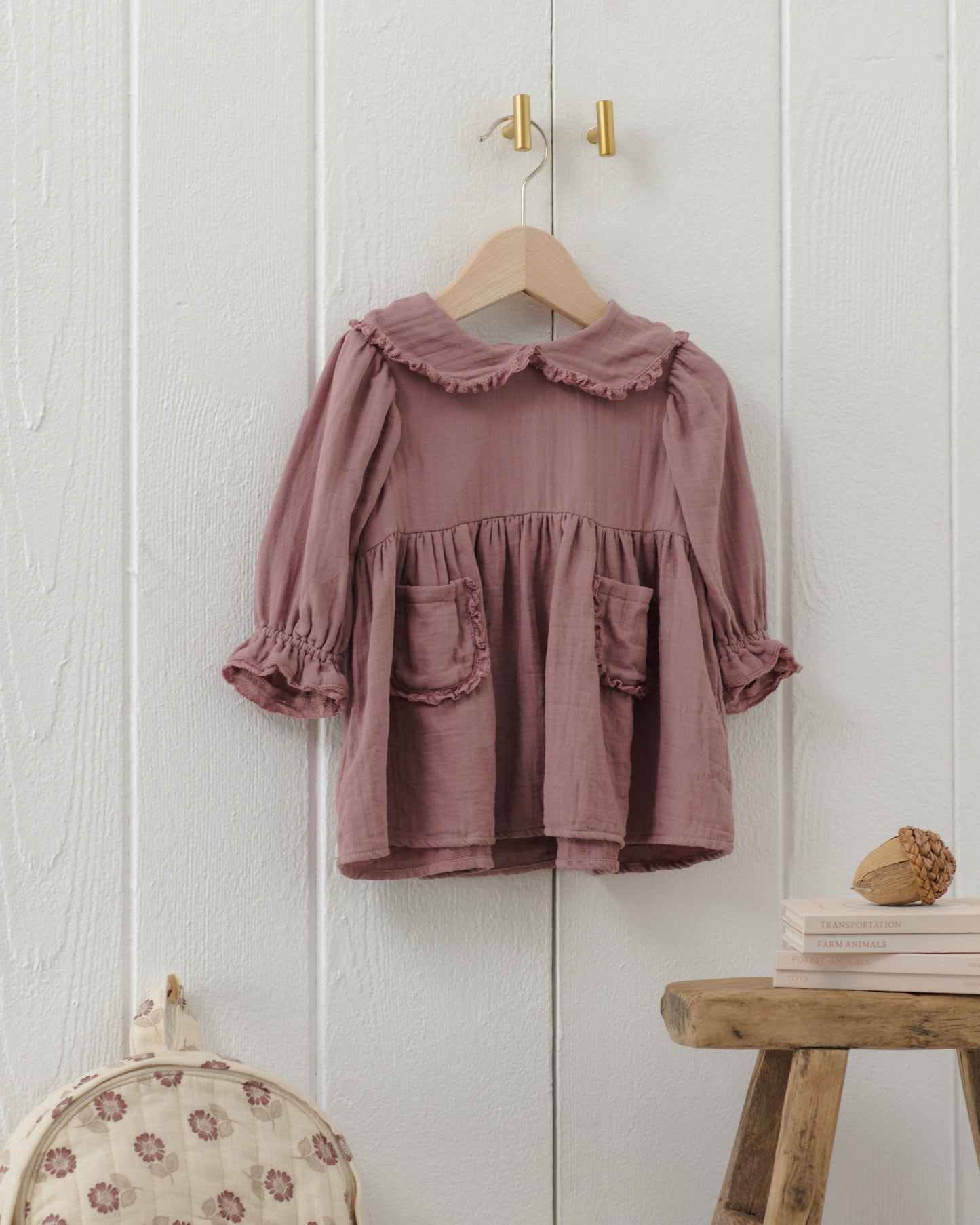 Quincy Mae Marisol Dress - Mulberry