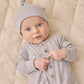 Quincy Mae Long Sleeve Jumpsuit - Squirrel