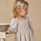 Quincy Mae Lainey Romper - Cloud Stripe