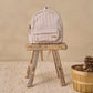 Quincy Mae Mini Backpack - Blue Gingham