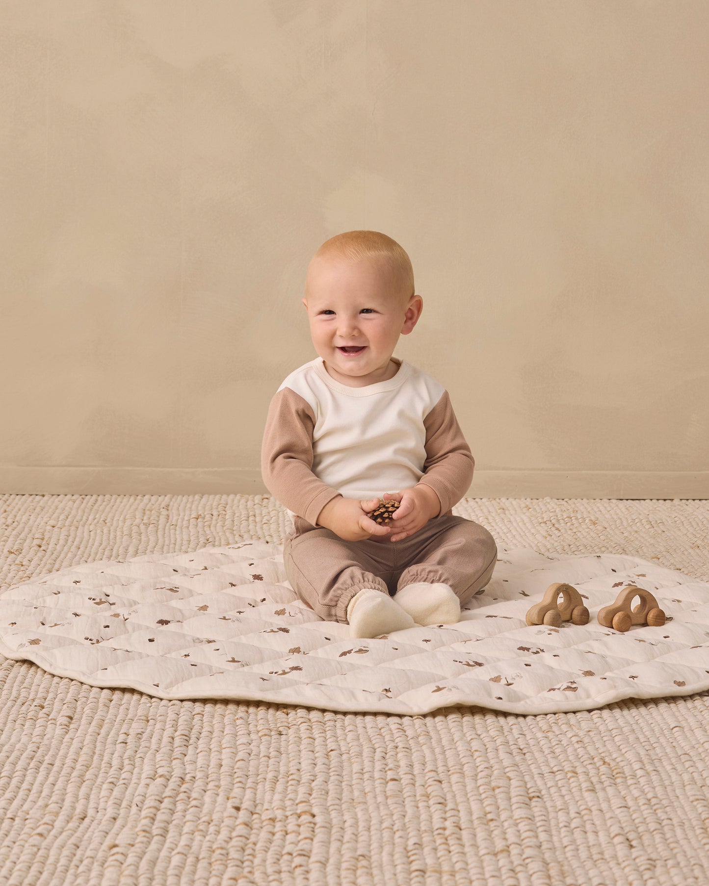 Quincy Mae Giovani Pant - Almond