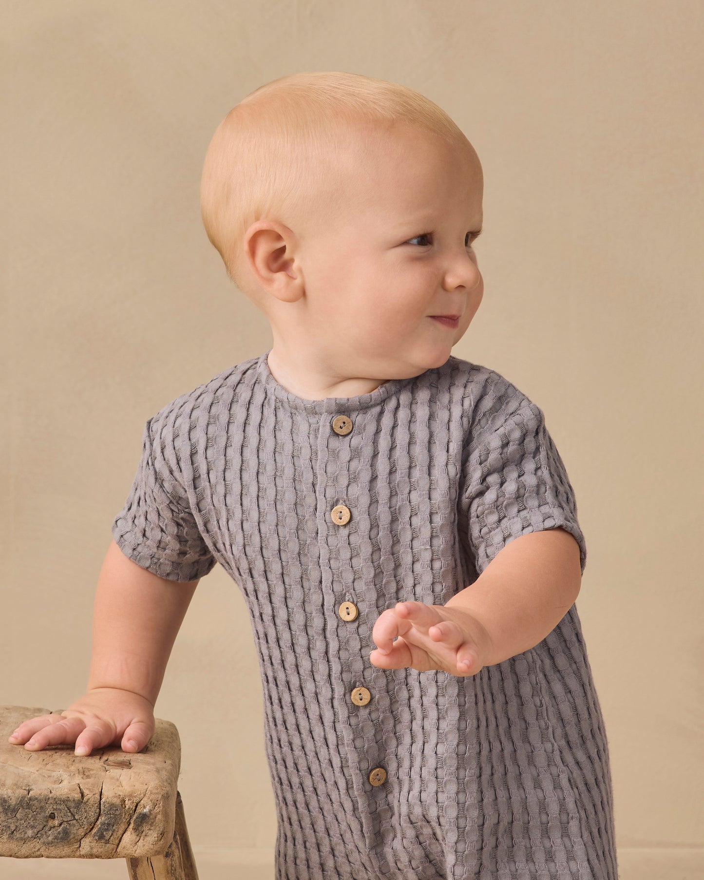 Quincy Mae Hayes Jumpsuit - Slate