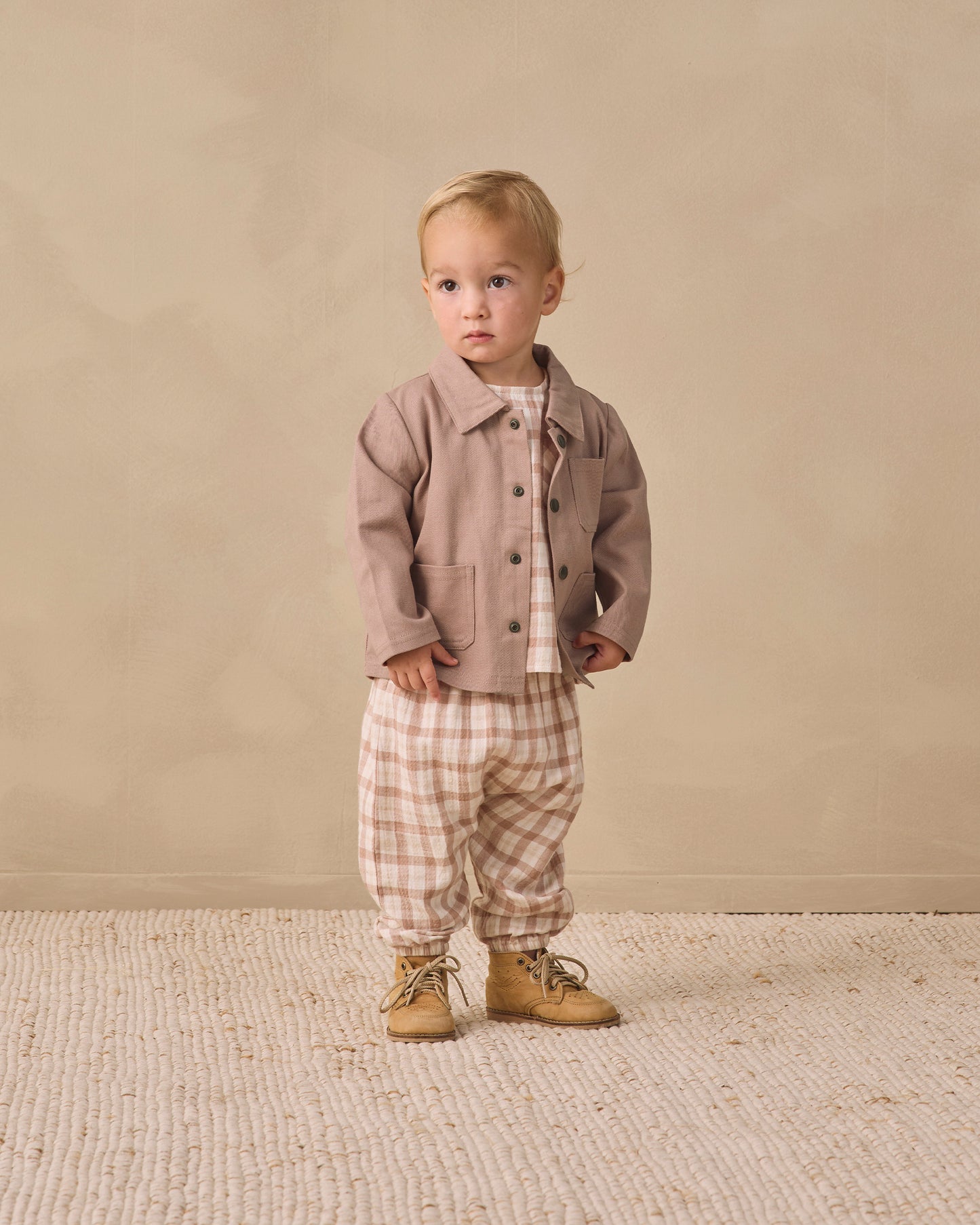 Quincy Mae Utility Jacket - Almond